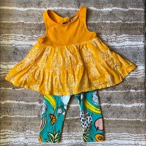 Tropical Fruit Cat and Jack Set